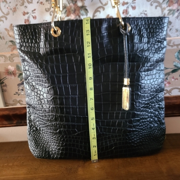 Rare Michael Kors Black Handbag Shoulderbag Tote - Picture 13 of 16